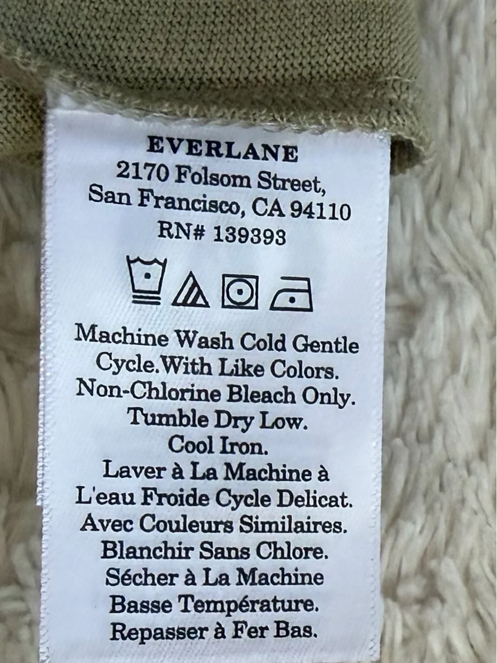 Everlane the Premium Weight Relaxed Crew Tee NWT - Picture 11 of 11